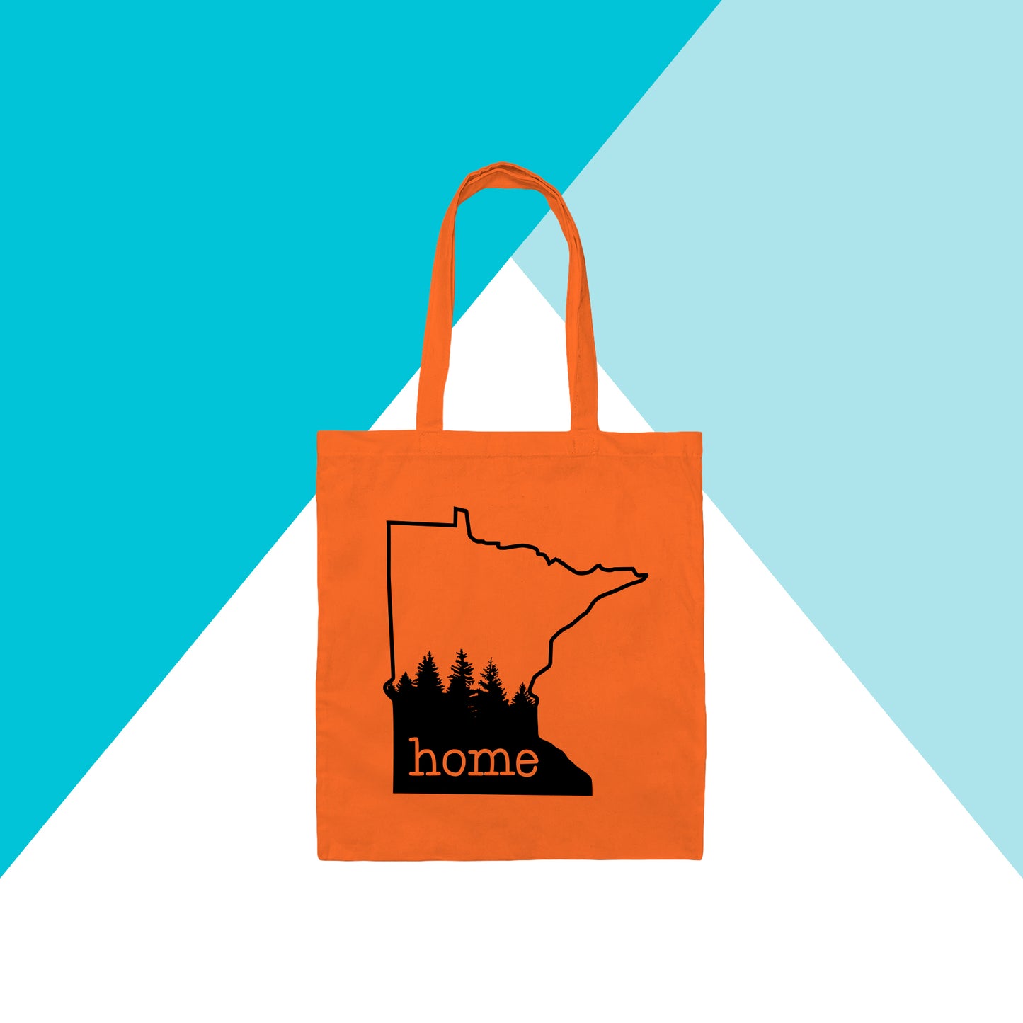Minnesota Home Pine Trees Tote Bag North Owl Apparel