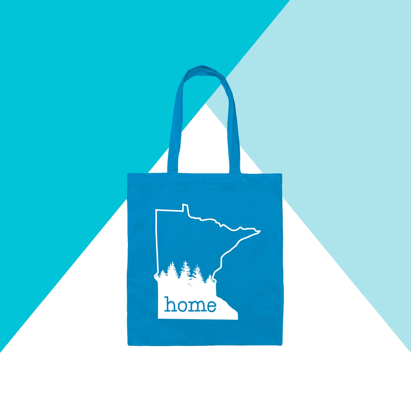 Minnesota Home Pine Trees Tote Bag North Owl Apparel