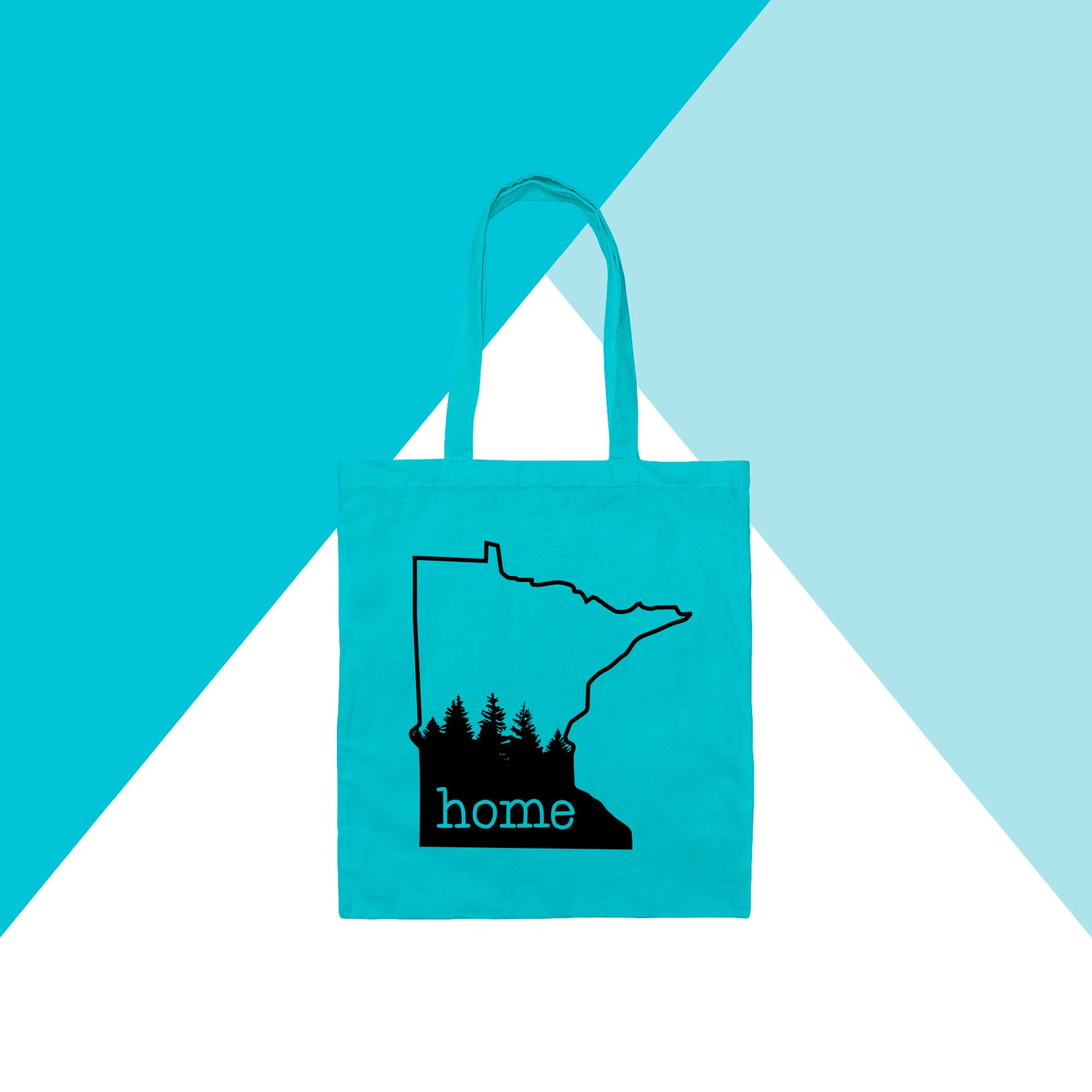 Minnesota Home Pine Trees Tote Bag North Owl Apparel