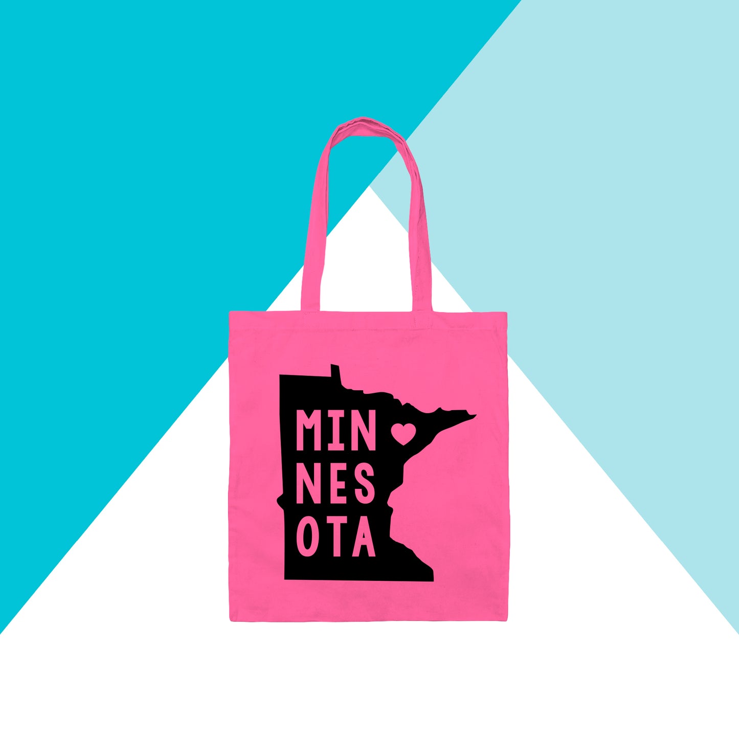 Minnesota State Shape Tote Bag North Owl Apparel