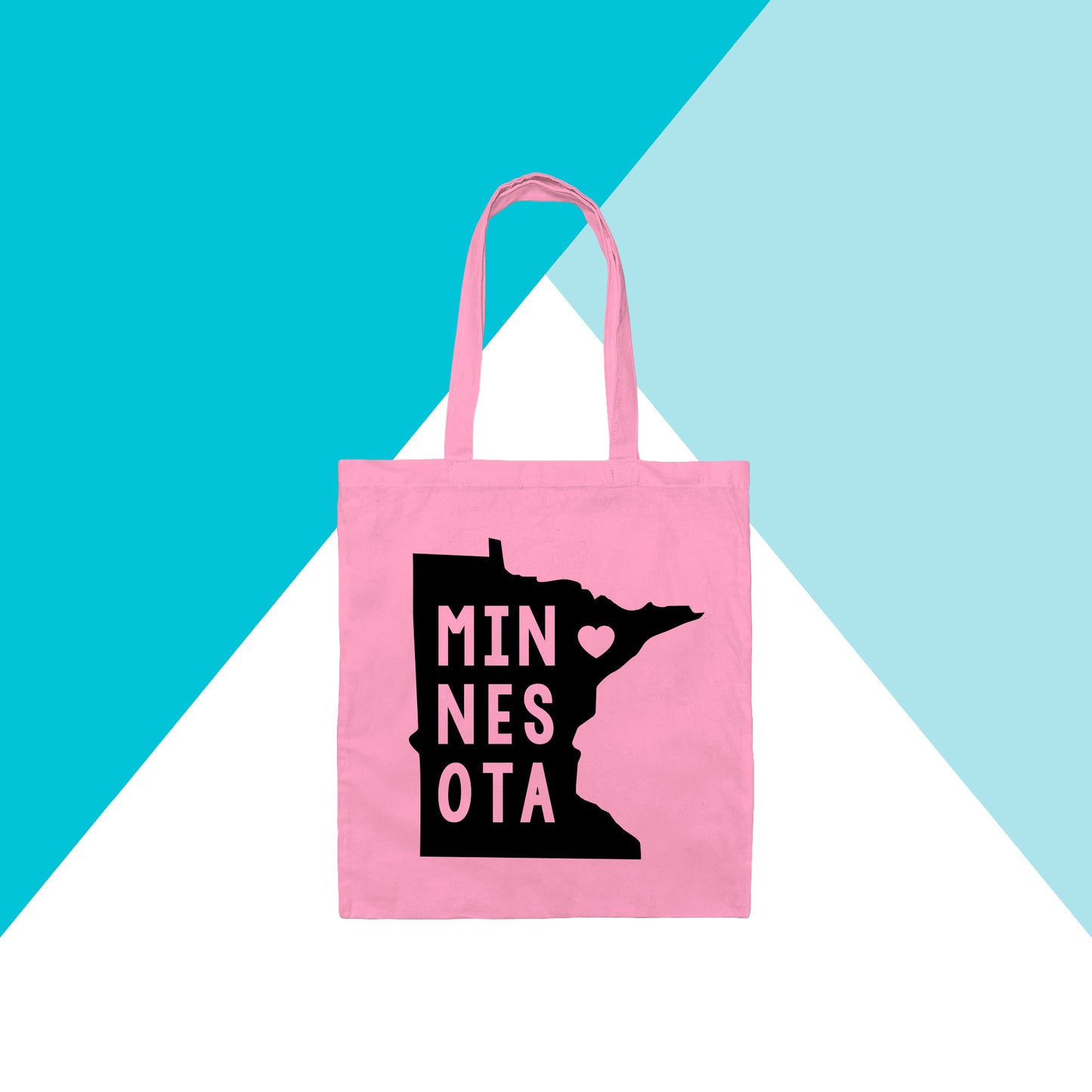 Minnesota State Shape Tote Bag North Owl Apparel