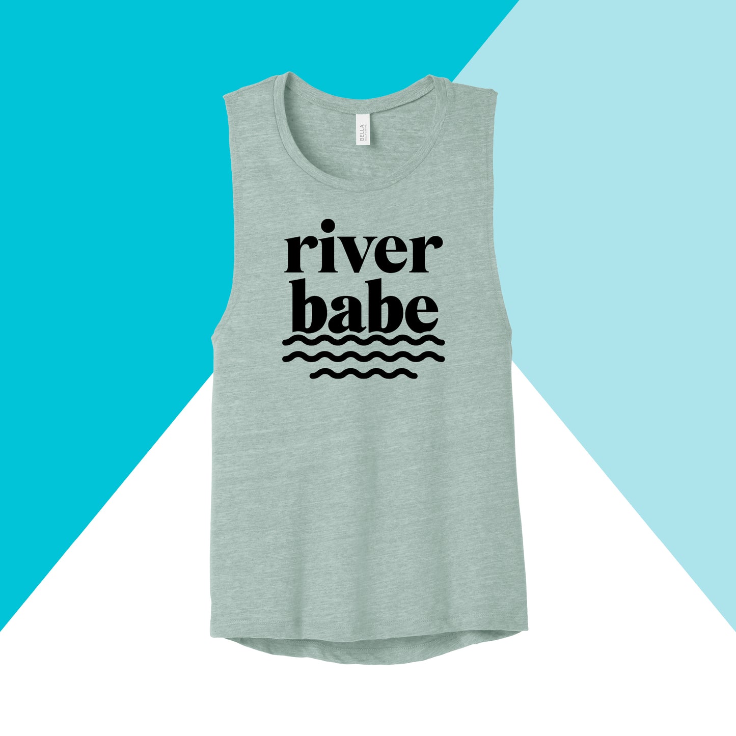 River Babe Women's Muscle Tank North Owl Apparel