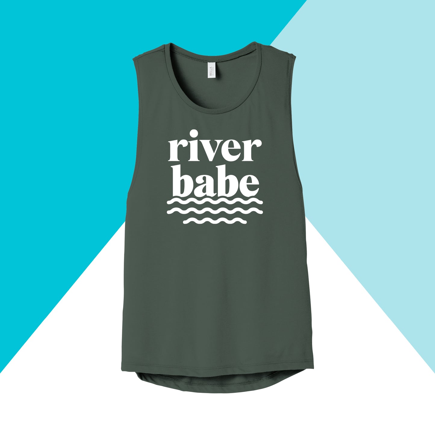 River Babe Women's Muscle Tank North Owl Apparel