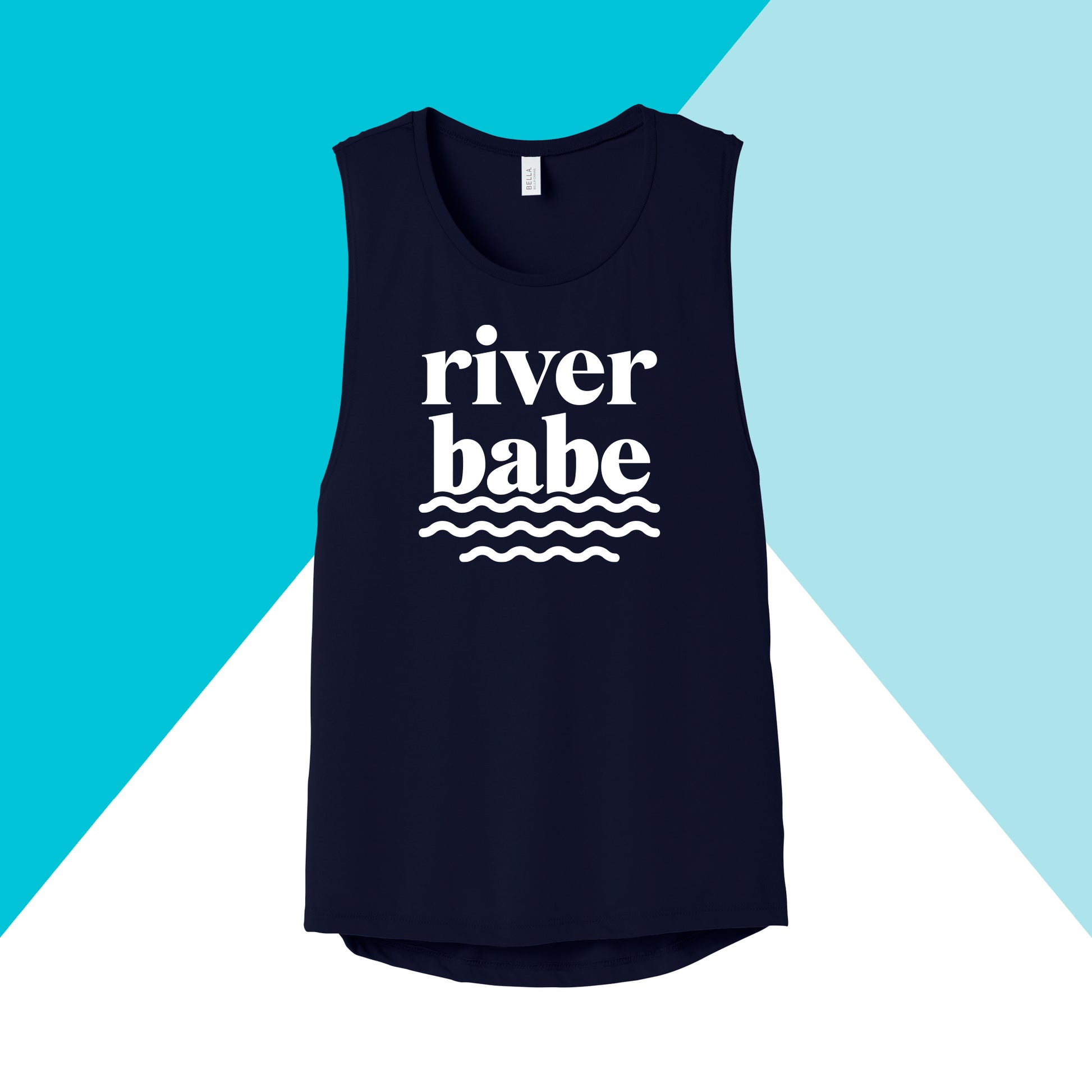 River Babe Women's Muscle Tank North Owl Apparel