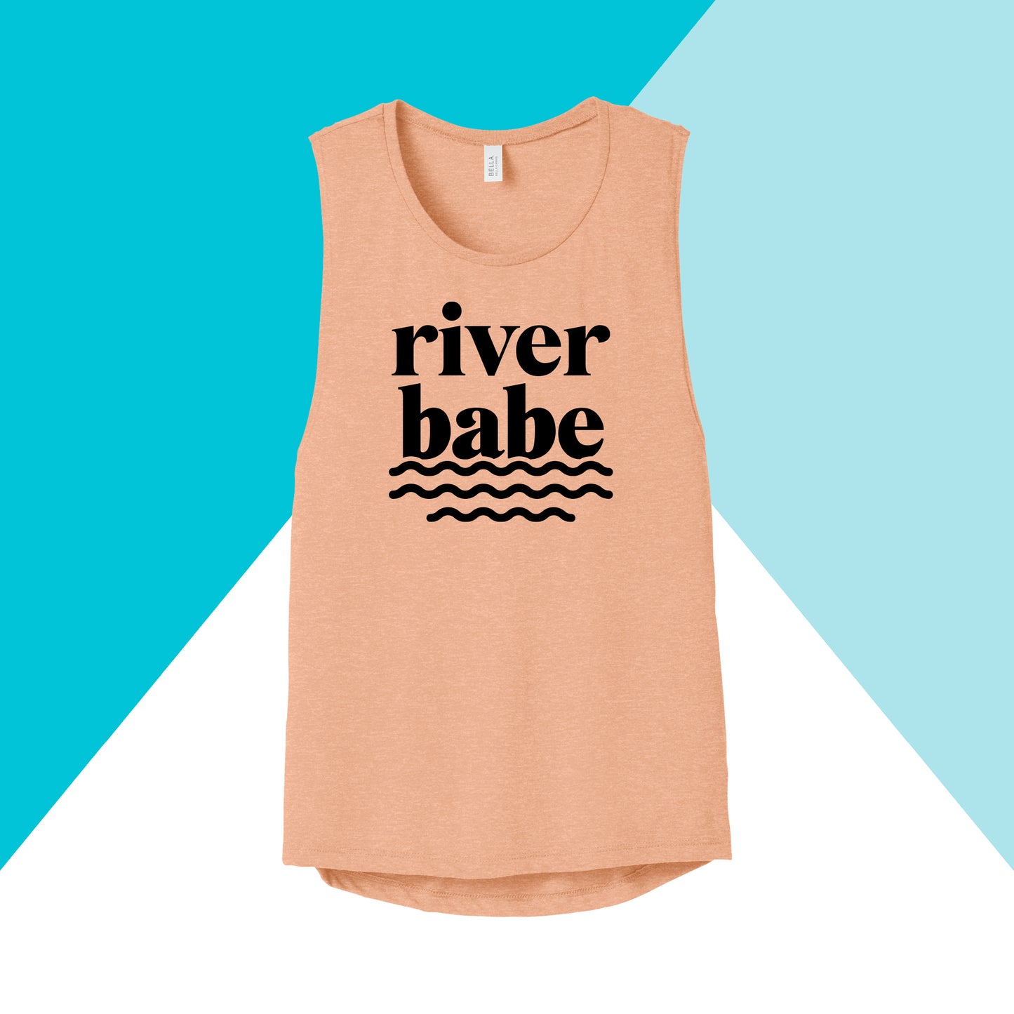 River Babe Women's Muscle Tank North Owl Apparel