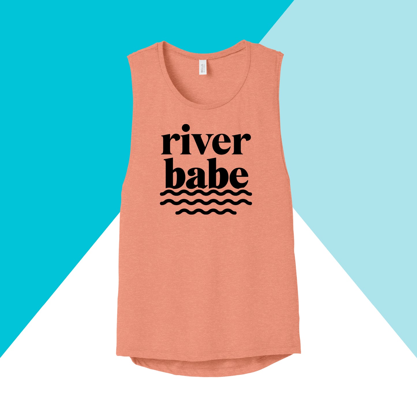 River Babe Women's Muscle Tank North Owl Apparel