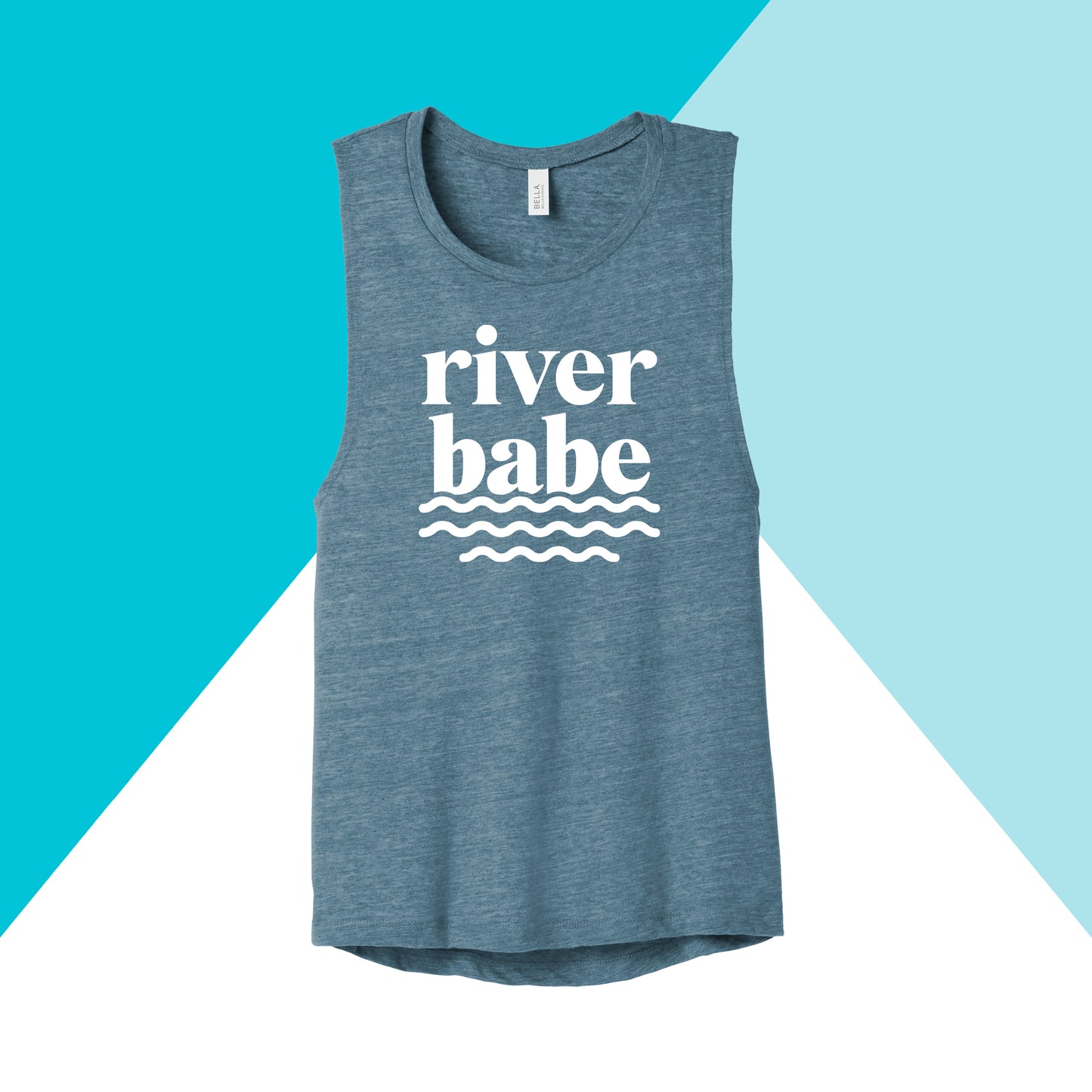 River Babe Women's Muscle Tank North Owl Apparel