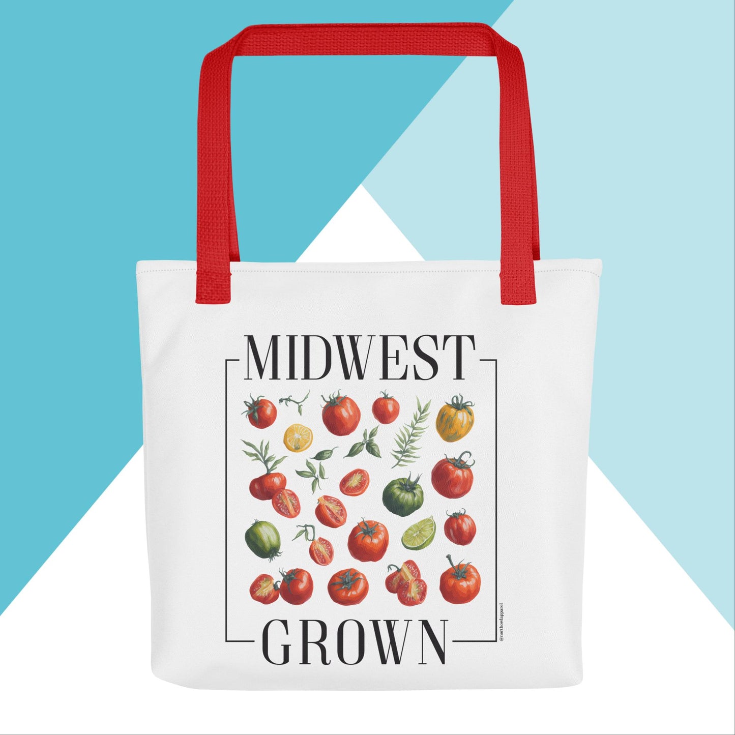 Heirloom Tomato Tote Bag North Owl Apparel