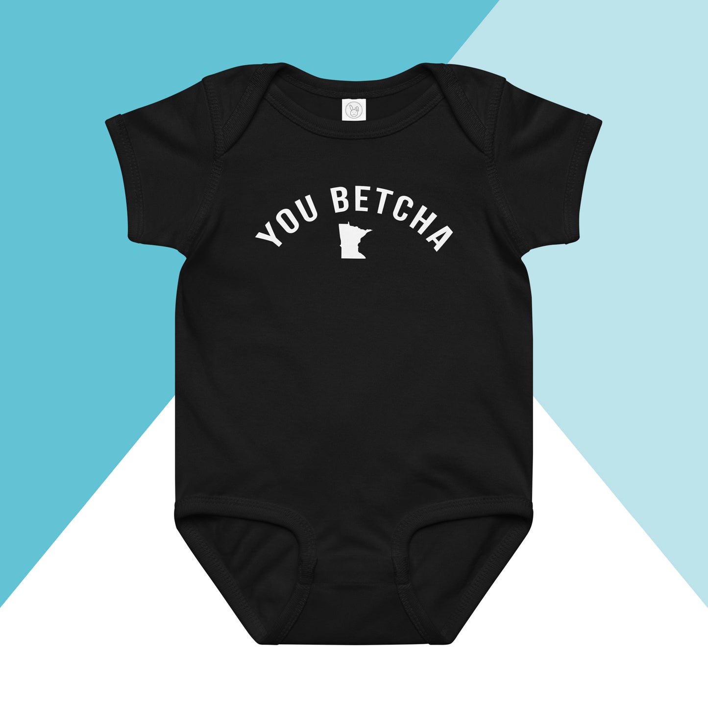 You Betcha Minnesota Phrase Saying Baby Bodysuit North Owl Apparel