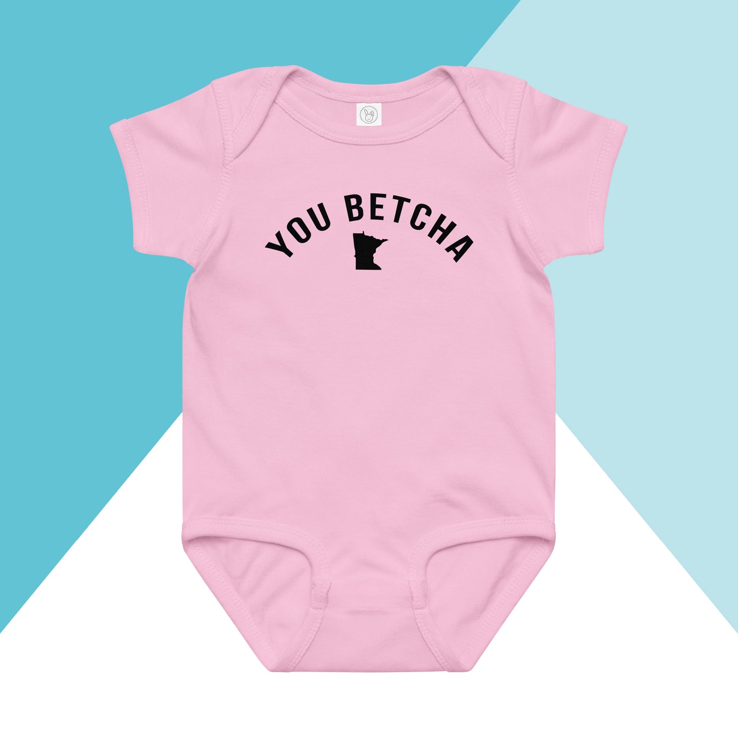 You Betcha Minnesota Phrase Saying Baby Bodysuit North Owl Apparel