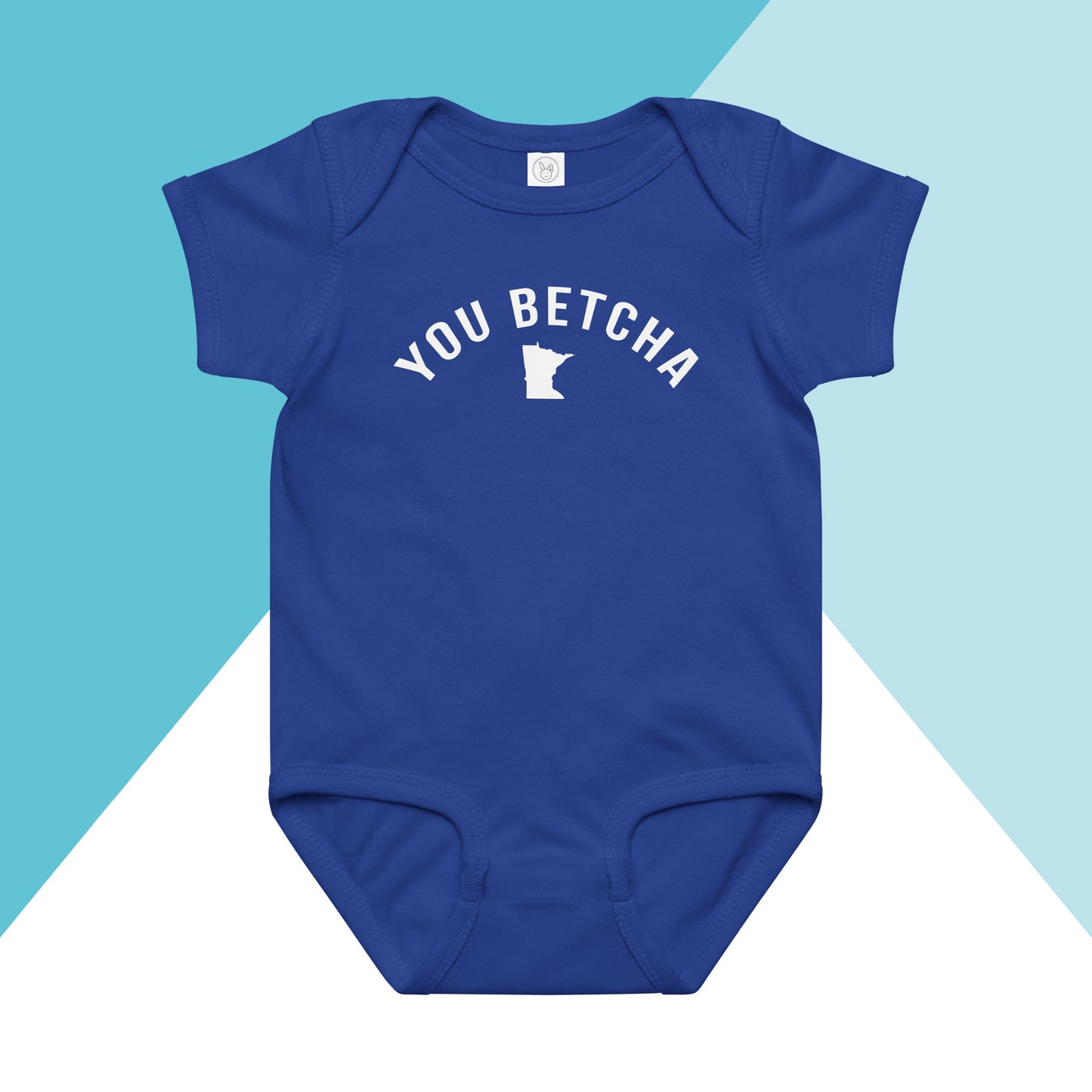 You Betcha Minnesota Phrase Saying Baby Bodysuit North Owl Apparel