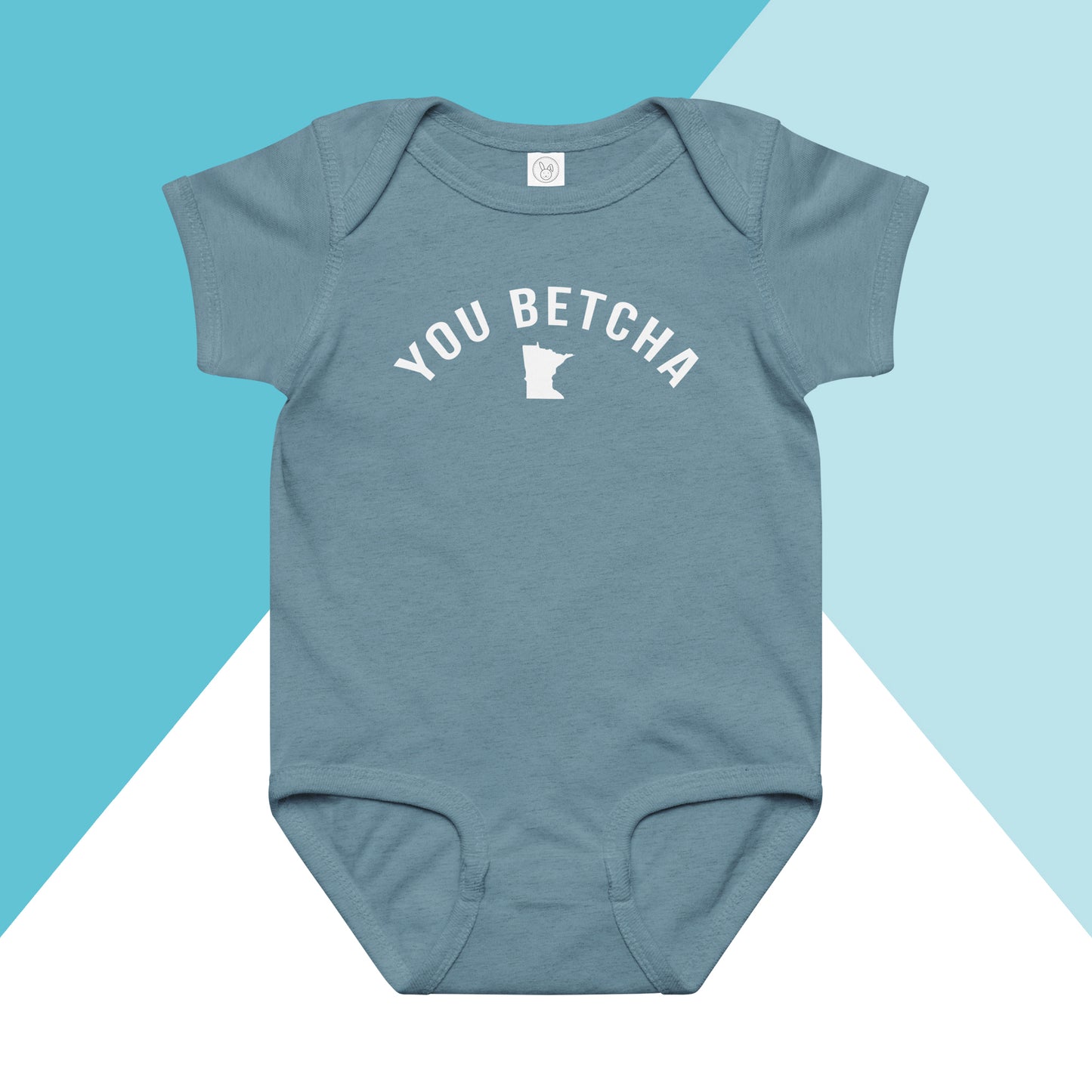 You Betcha Minnesota Phrase Saying Baby Bodysuit North Owl Apparel