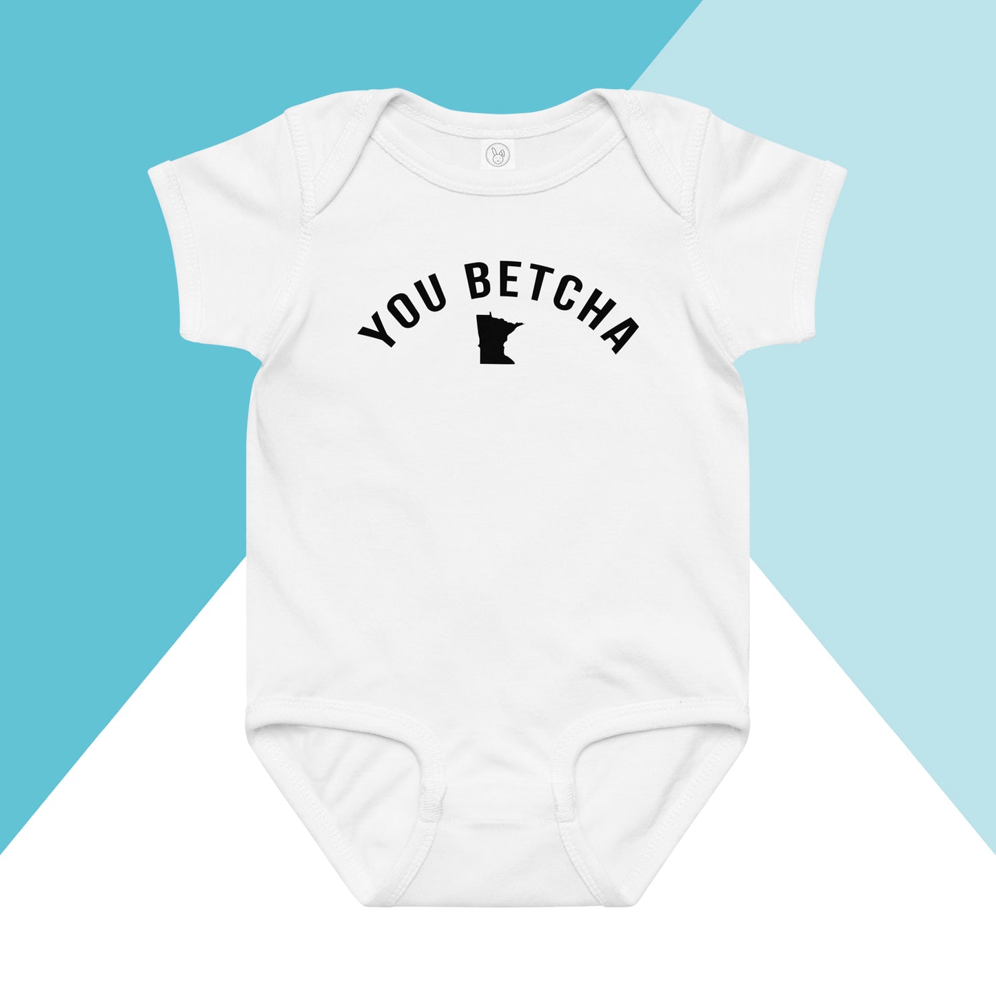 You Betcha Minnesota Phrase Saying Baby Bodysuit North Owl Apparel