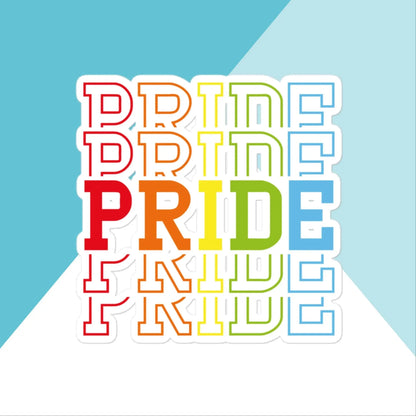 Pride Rainbow Vinyl Sticker North Owl Apparel