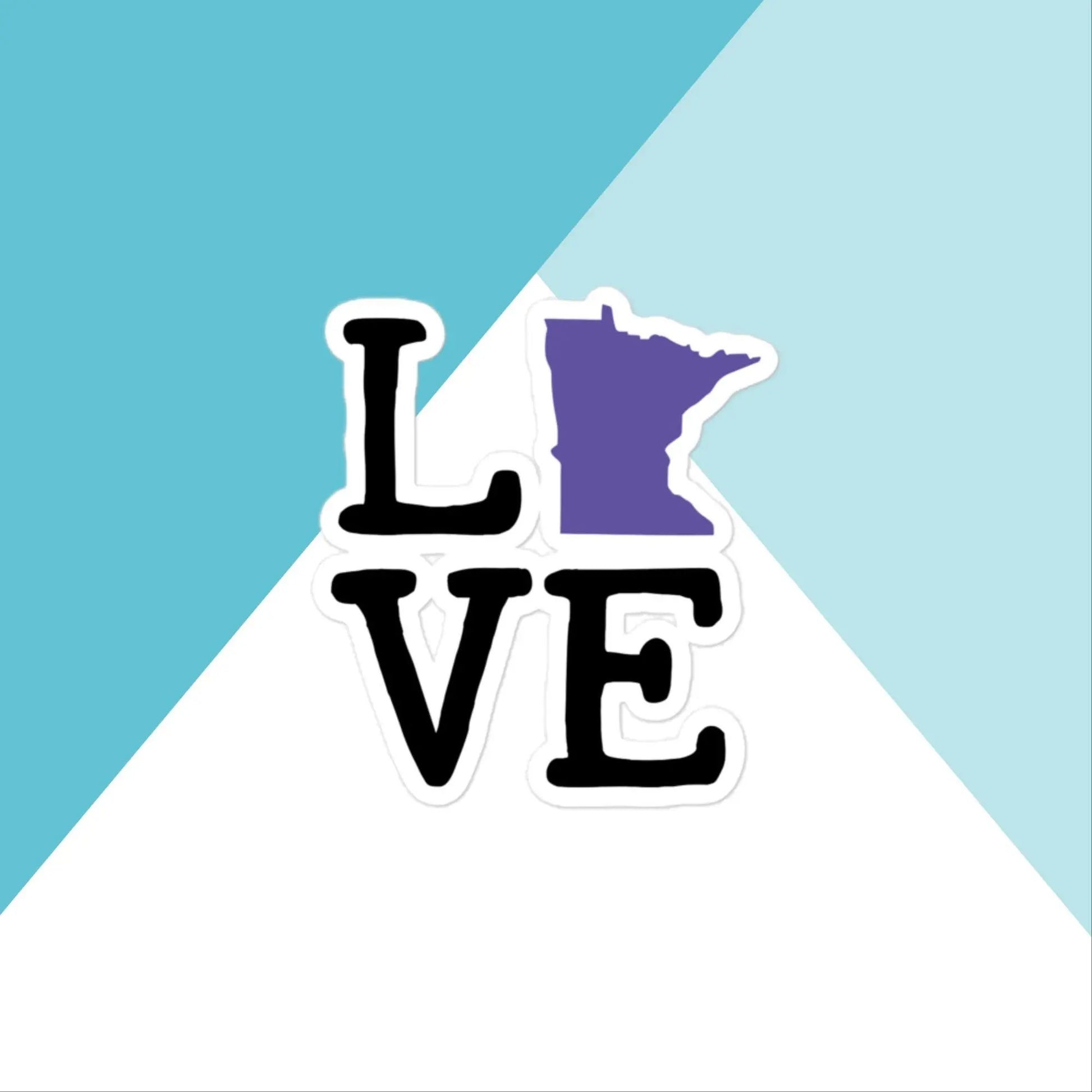 Love Minnesota Vinyl Sticker North Owl Apparel