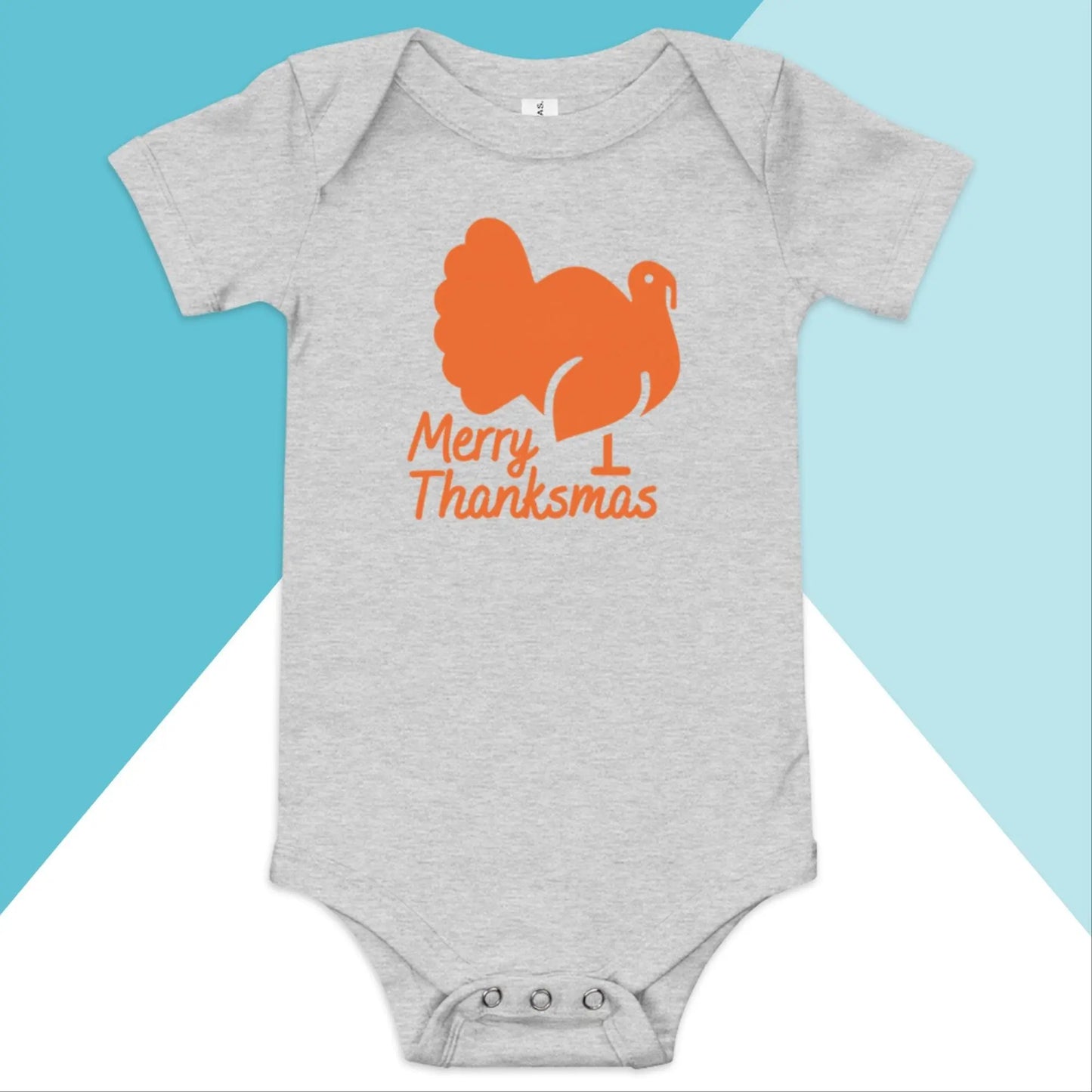 Merry Thanksmas Baby Bodysuit North Owl Apparel