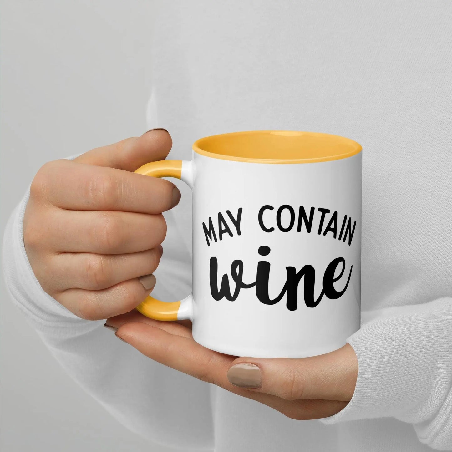 May Contain Wine Mug North Owl Apparel
