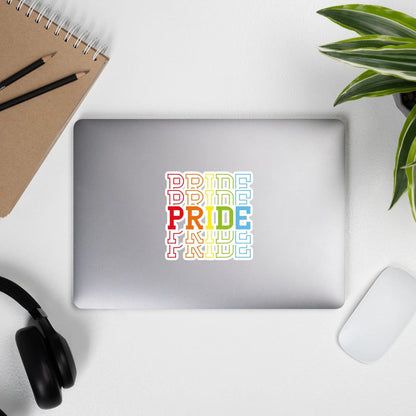 Pride Rainbow Vinyl Sticker North Owl Apparel