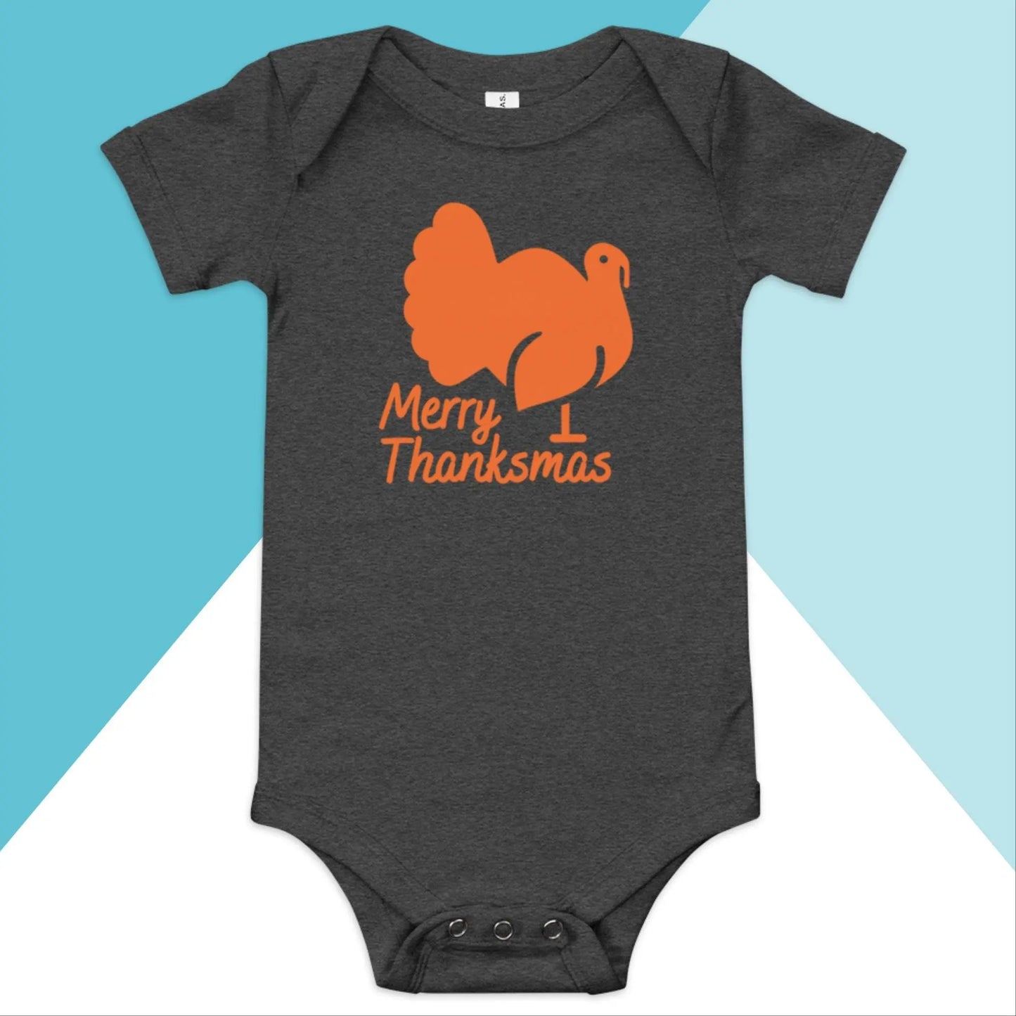 Merry Thanksmas Baby Bodysuit North Owl Apparel