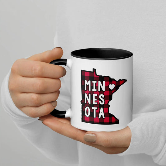 Minnesota Buffalo Plaid Mug North Owl Apparel