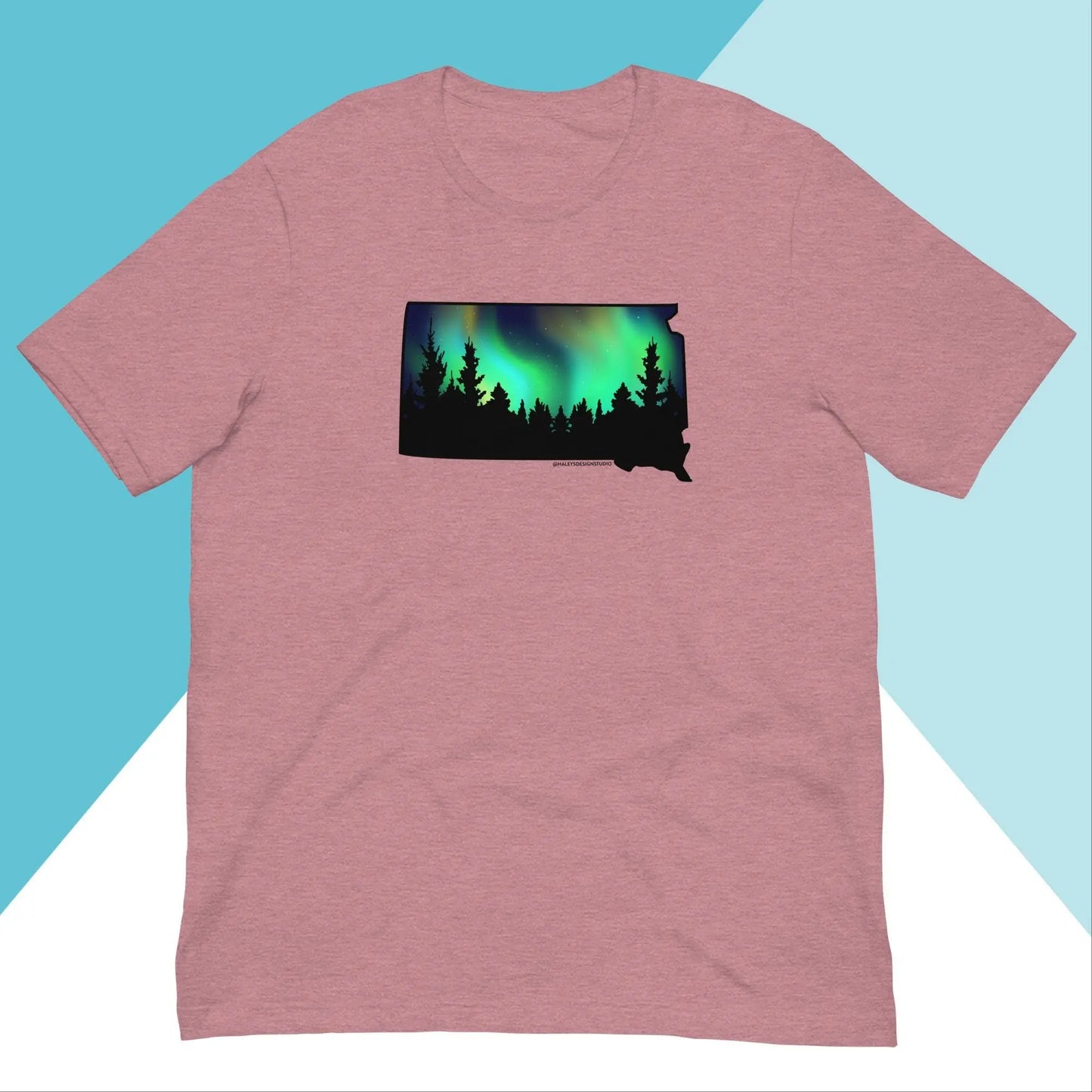 South Dakota Northern Lights Unisex Shirt North Owl Apparel