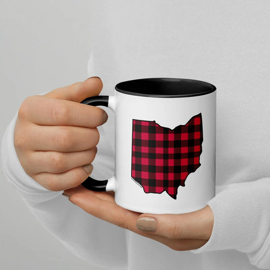 Ohio Buffalo Plaid Mug North Owl Apparel