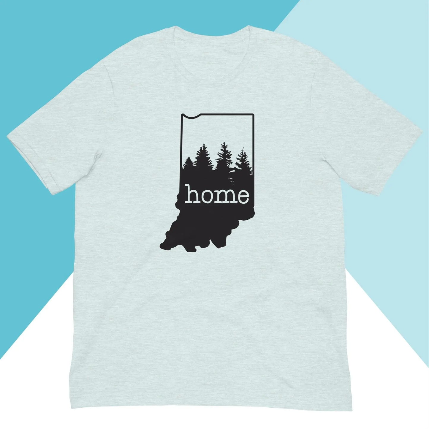 Indiana Home Pine Trees Unisex Shirt North Owl Apparel