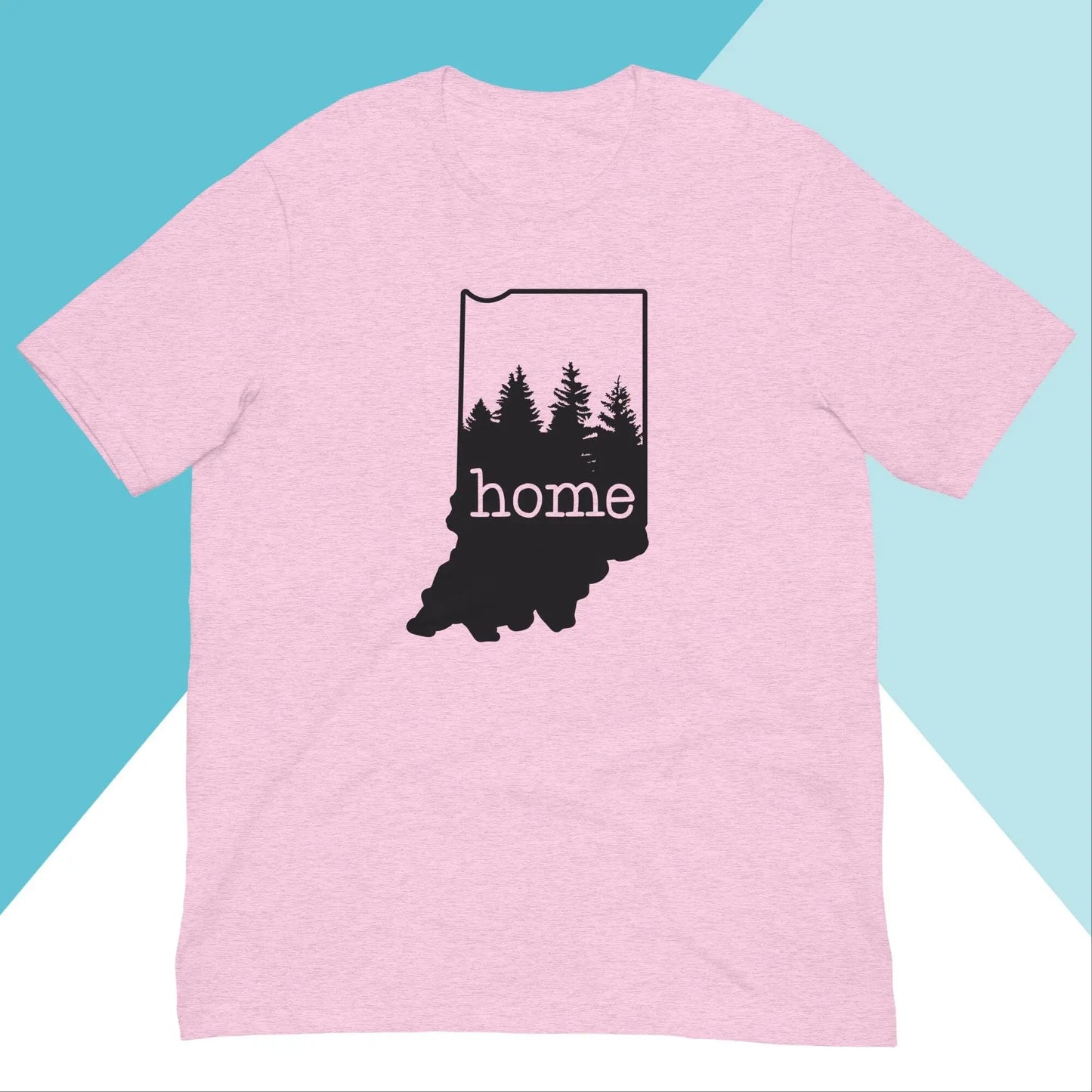 Indiana Home Pine Trees Unisex Shirt North Owl Apparel