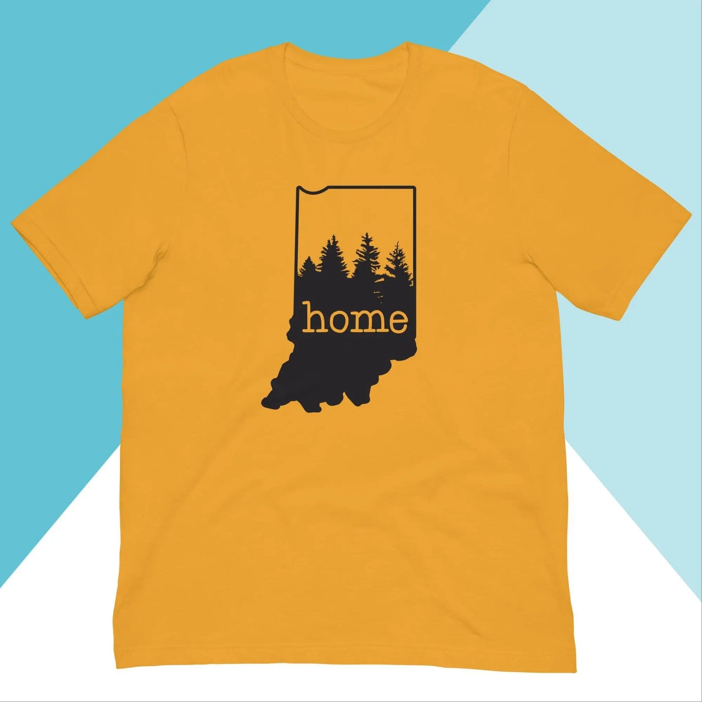 Indiana Home Pine Trees Unisex Shirt North Owl Apparel