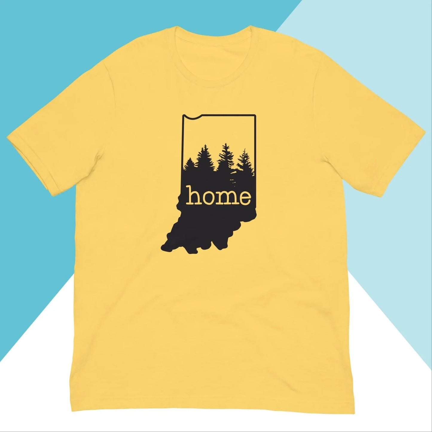 Indiana Home Pine Trees Unisex Shirt North Owl Apparel