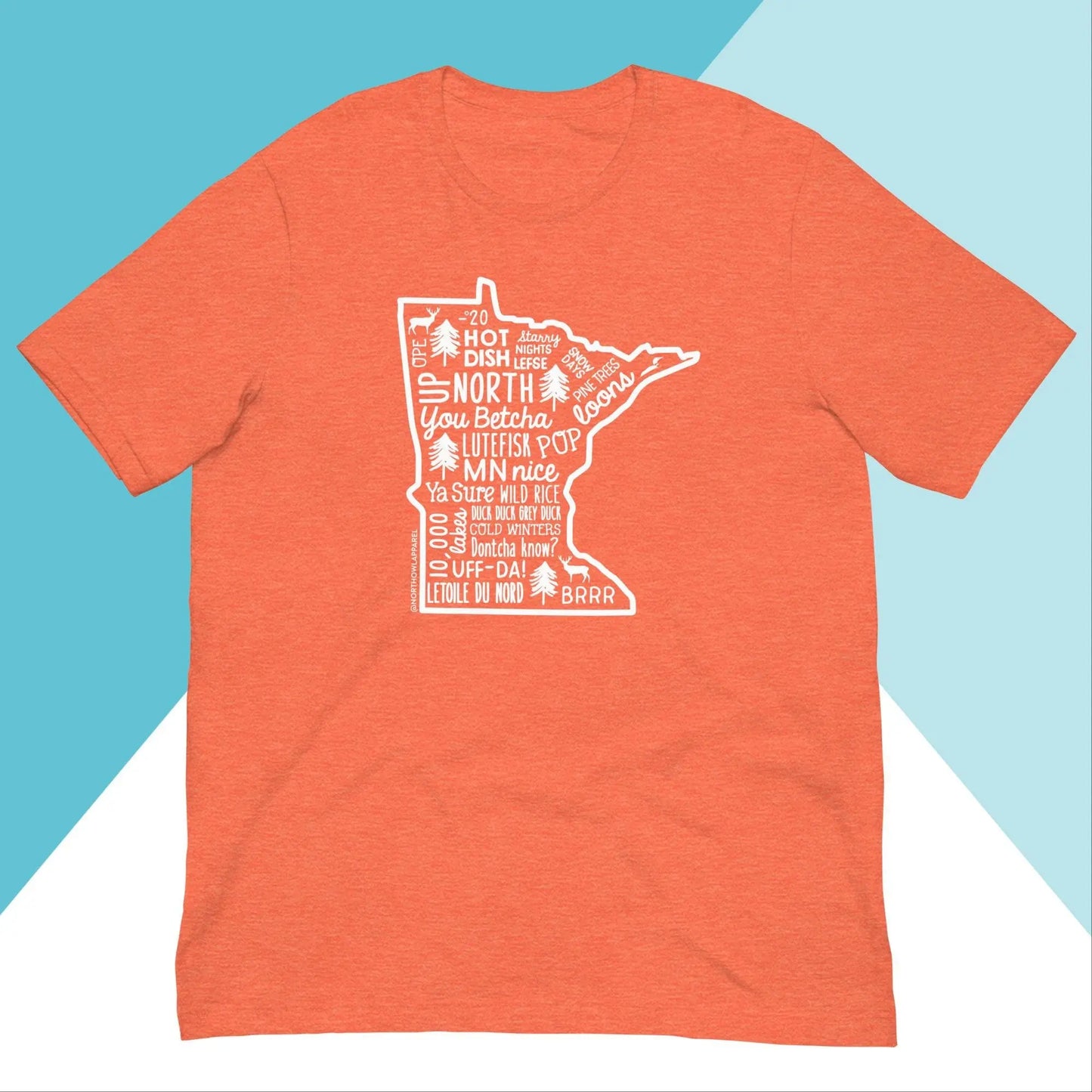 Minnesota Phrase Saying Unisex Shirt North Owl Apparel