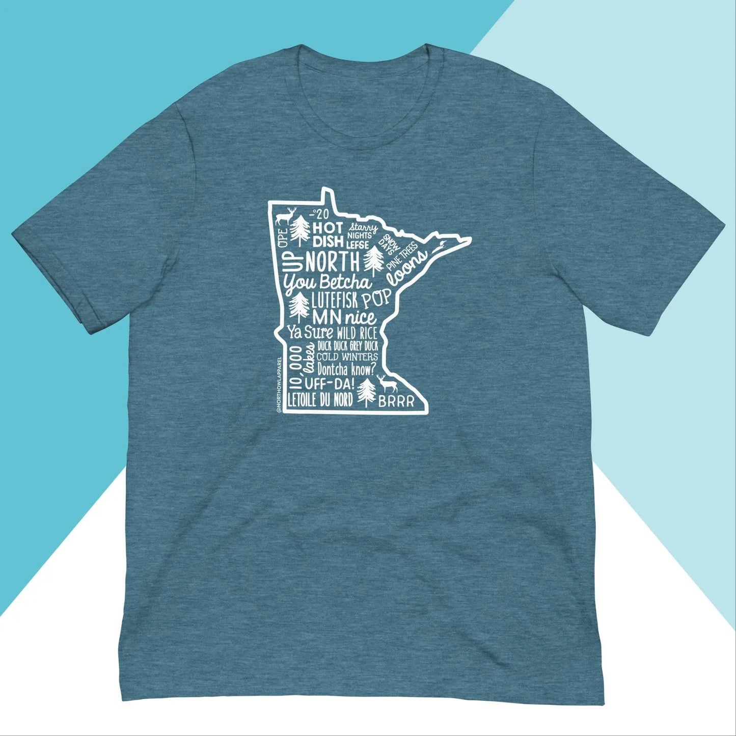 Minnesota Phrase Saying Unisex Shirt North Owl Apparel