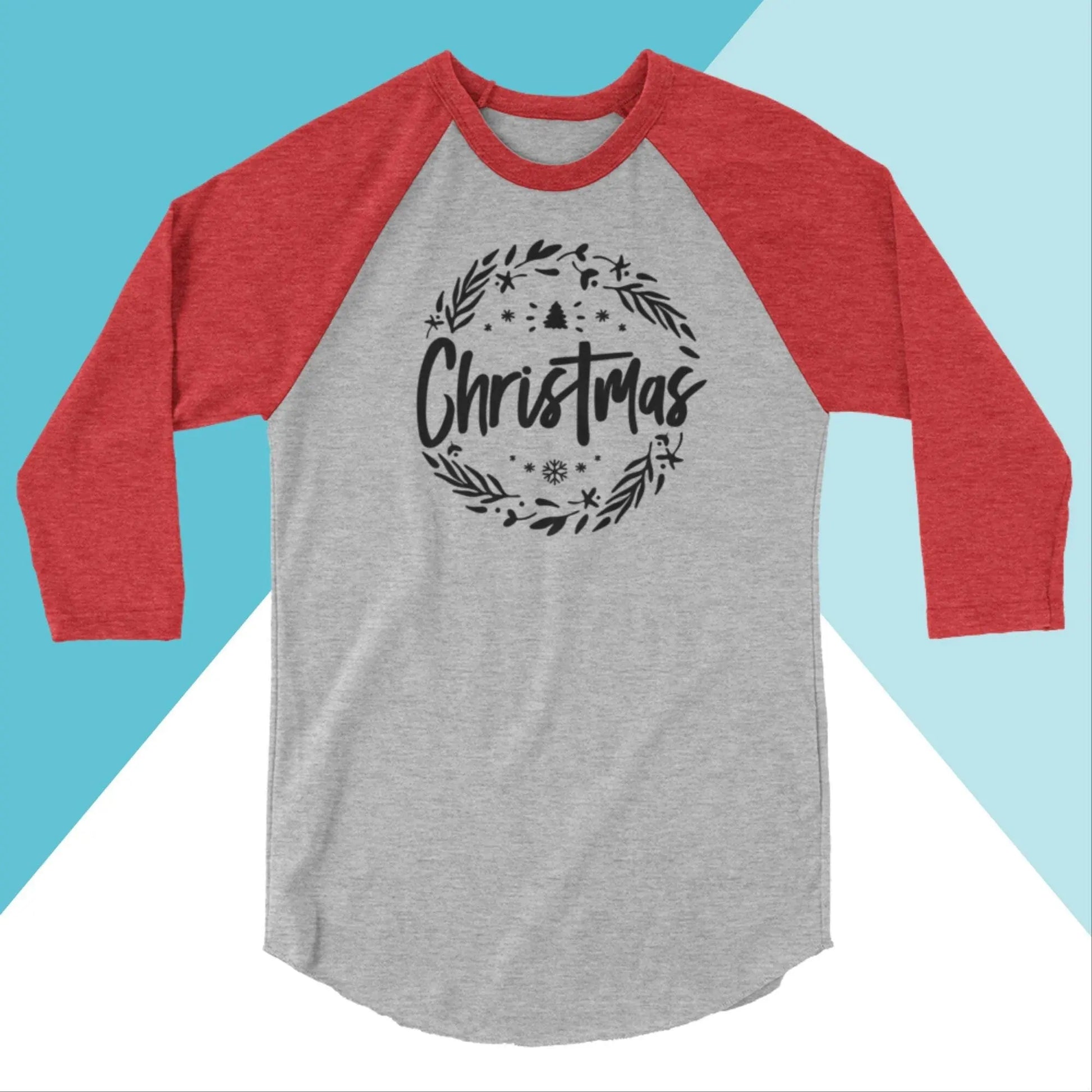 Christmas Raglan Shirt North Owl Apparel