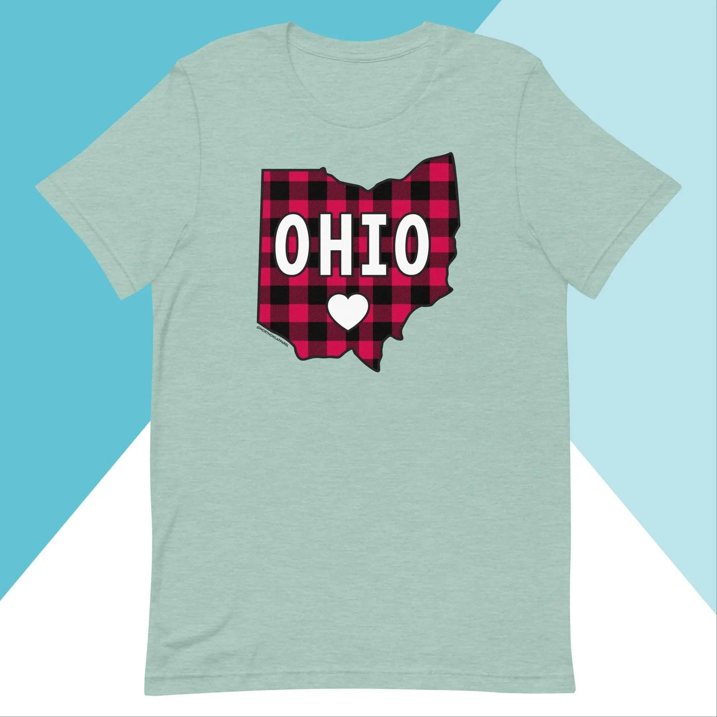 Ohio Buffalo Plaid Unisex Shirt North Owl Apparel