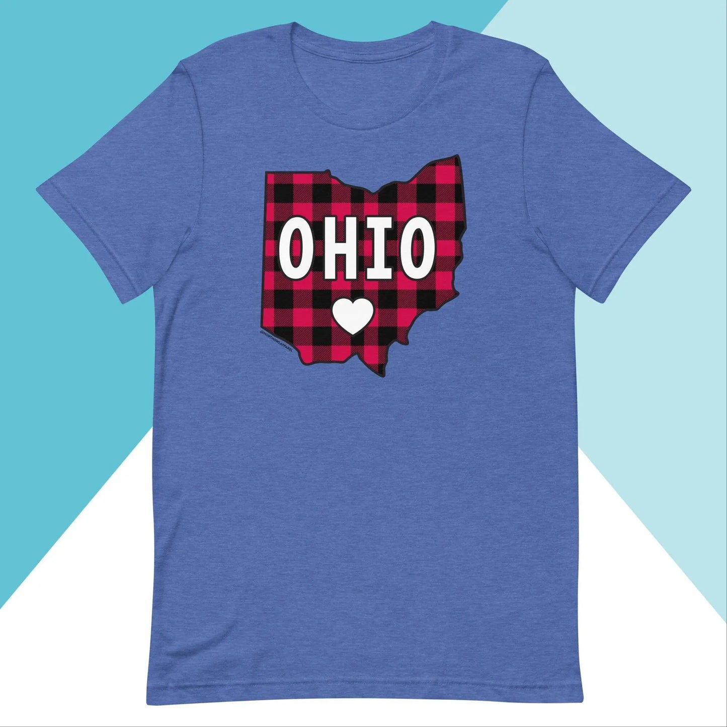 Ohio Buffalo Plaid Unisex Shirt North Owl Apparel