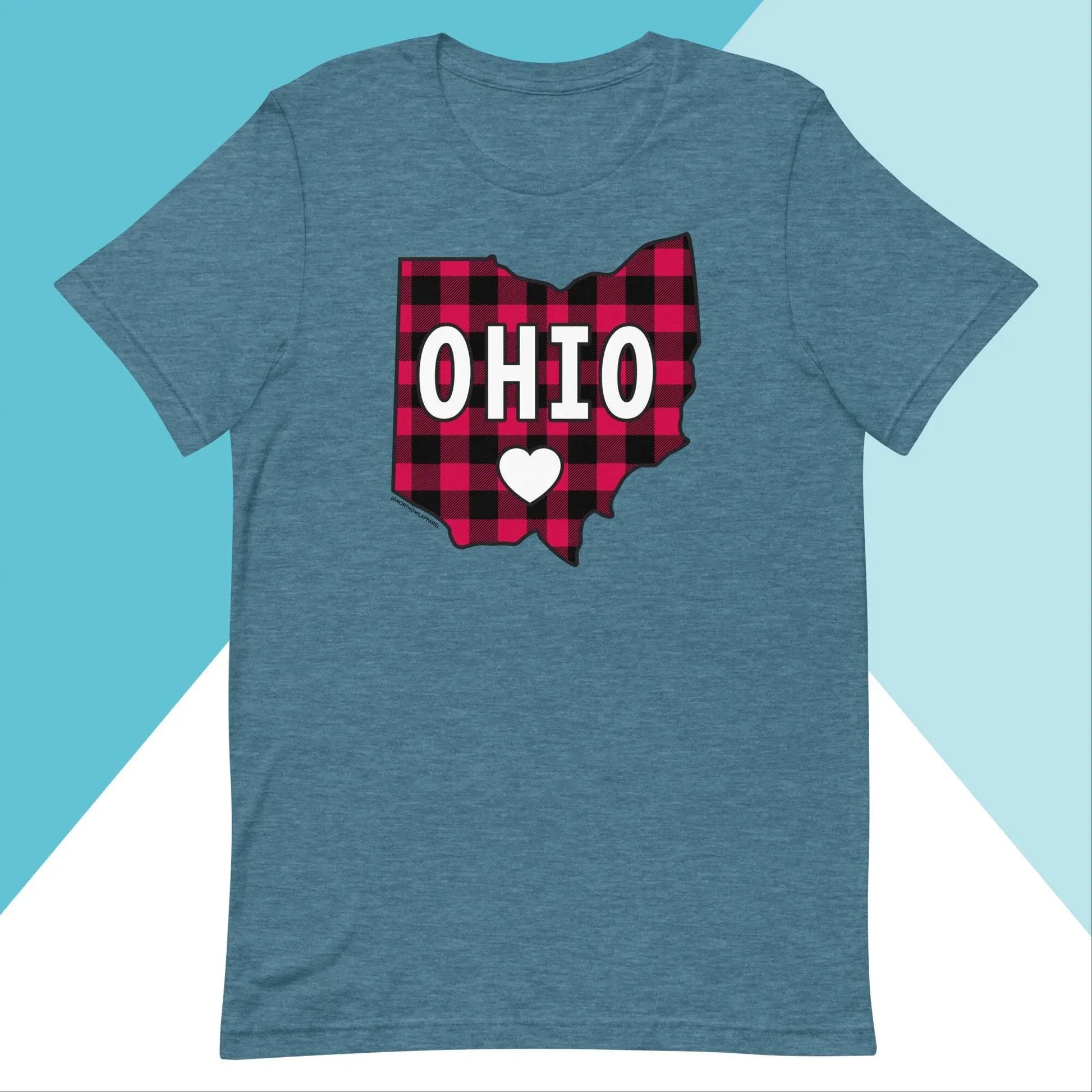 Ohio Buffalo Plaid Unisex Shirt North Owl Apparel
