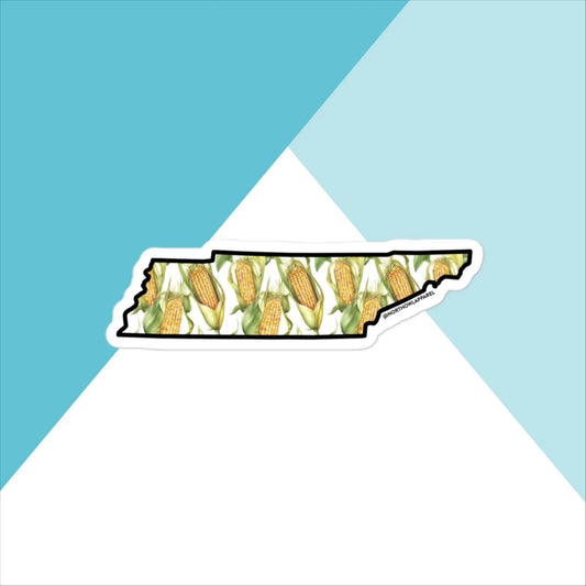 Tennessee Corn Vinyl Sticker North Owl Apparel
