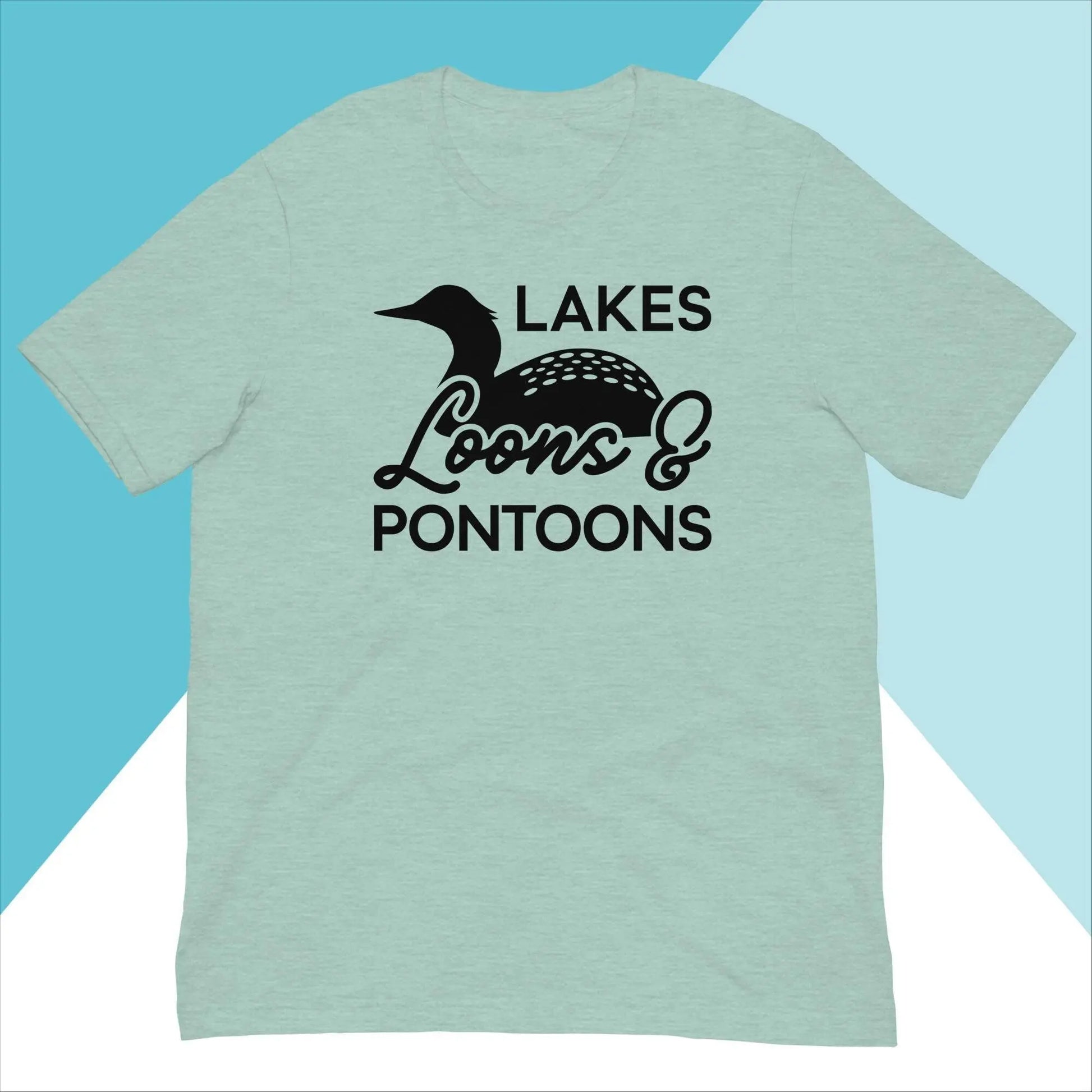 Lakes, Loons, & Pontoons Unisex Shirt North Owl Apparel