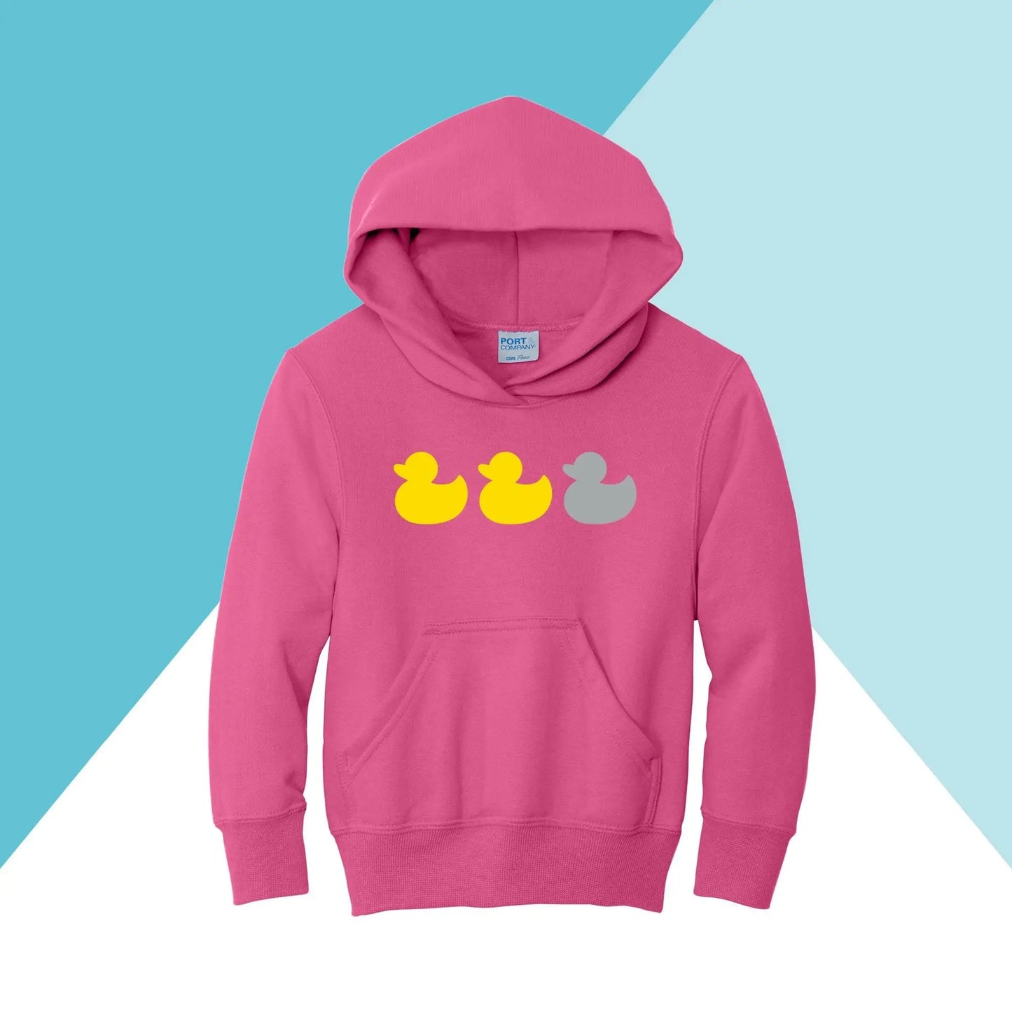 Duck Duck Grey Duck Youth Hoodie Sweatshirt North Owl Apparel