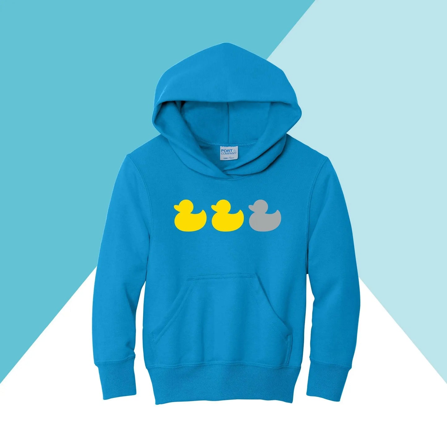 Duck Duck Grey Duck Youth Hoodie Sweatshirt North Owl Apparel