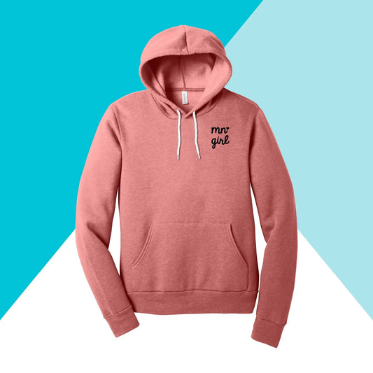 Minnesota Girl Unisex Hoodie Sweatshirt North Owl Apparel