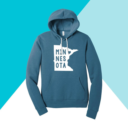 Minnesota Unisex Hoodie Sweatshirt North Owl Apparel