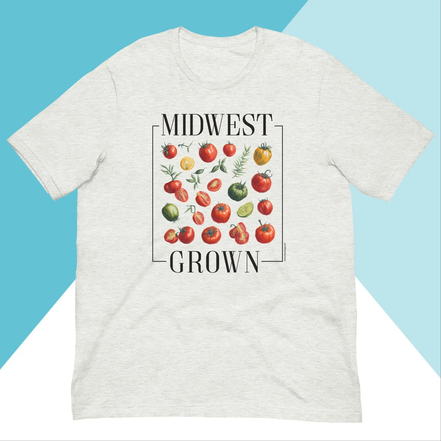 Midwest Grown Heirloom Tomato Summer Unisex Shirt North Owl Apparel