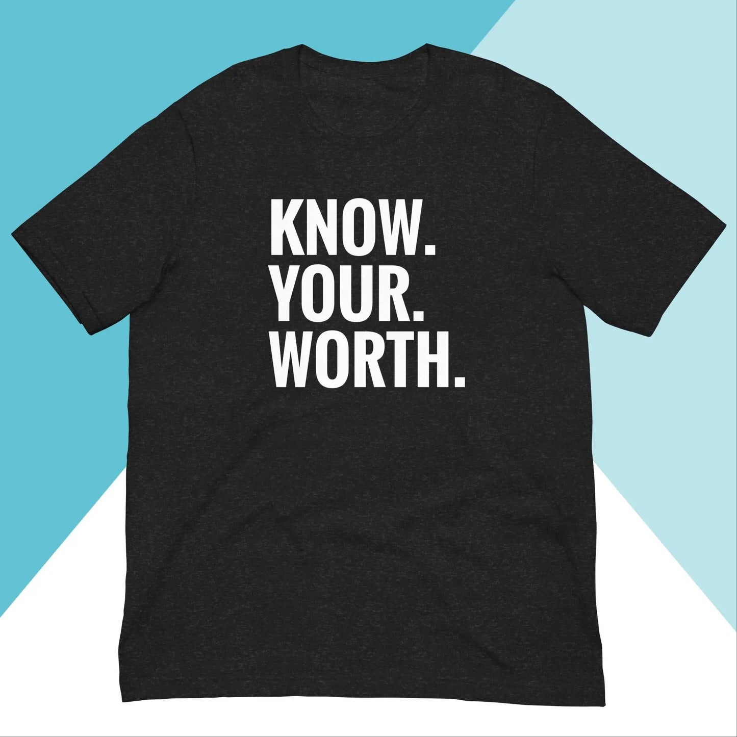 Know Your Worth Unisex Shirt North Owl Apparel
