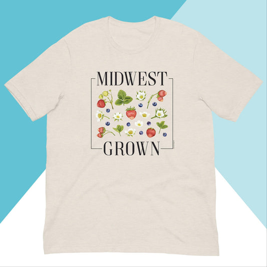Midwest Grown Fruit Unisex Shirt North Owl Apparel
