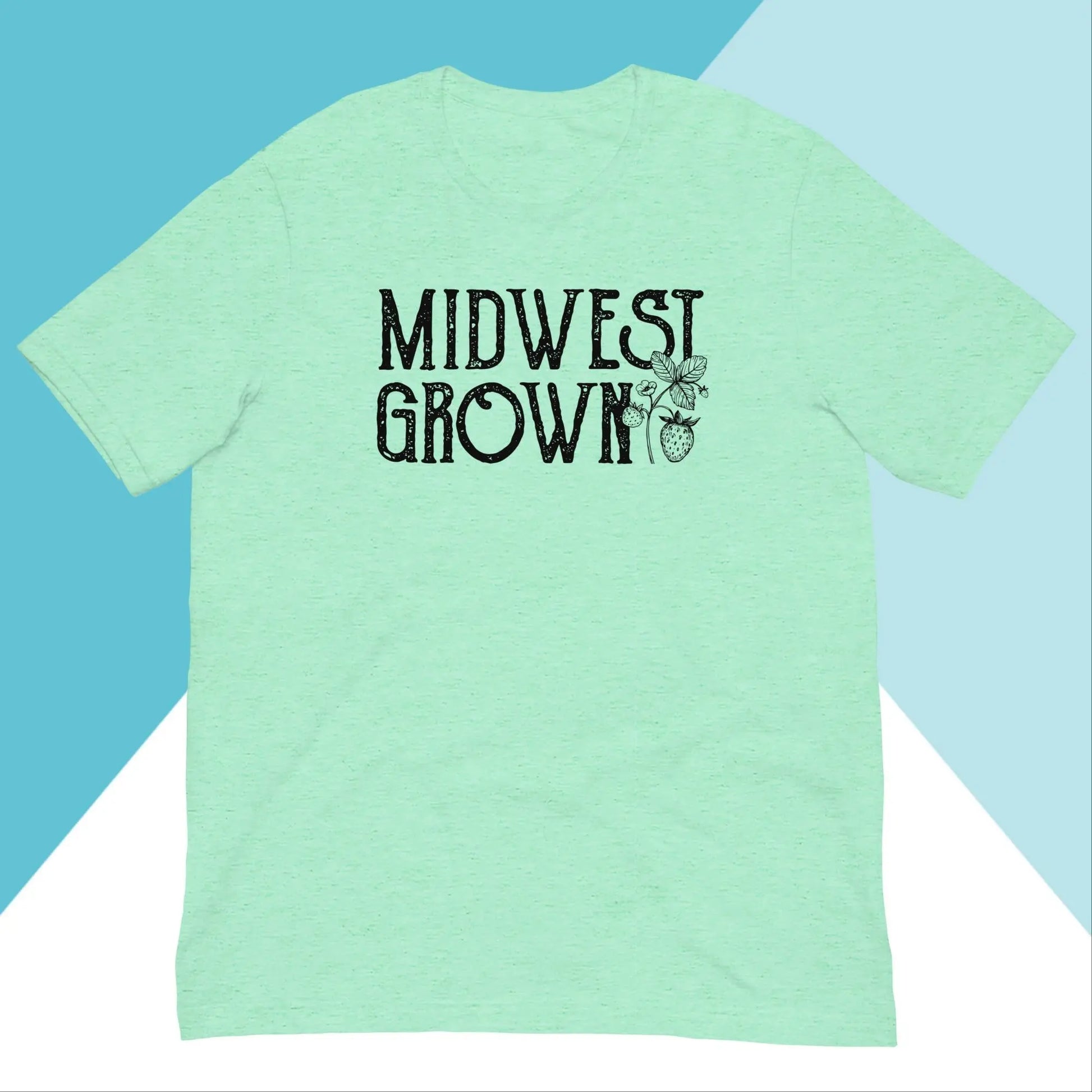 Midwest Grown Strawberry Unisex Shirt North Owl Apparel