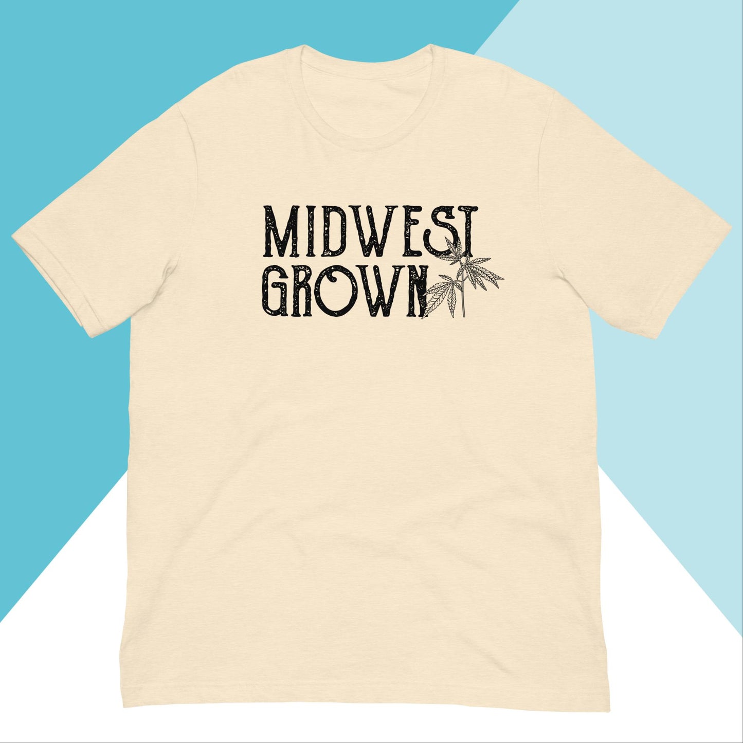 Midwest Grown Marijuana Weed Plant Unisex Shirt North Owl Apparel