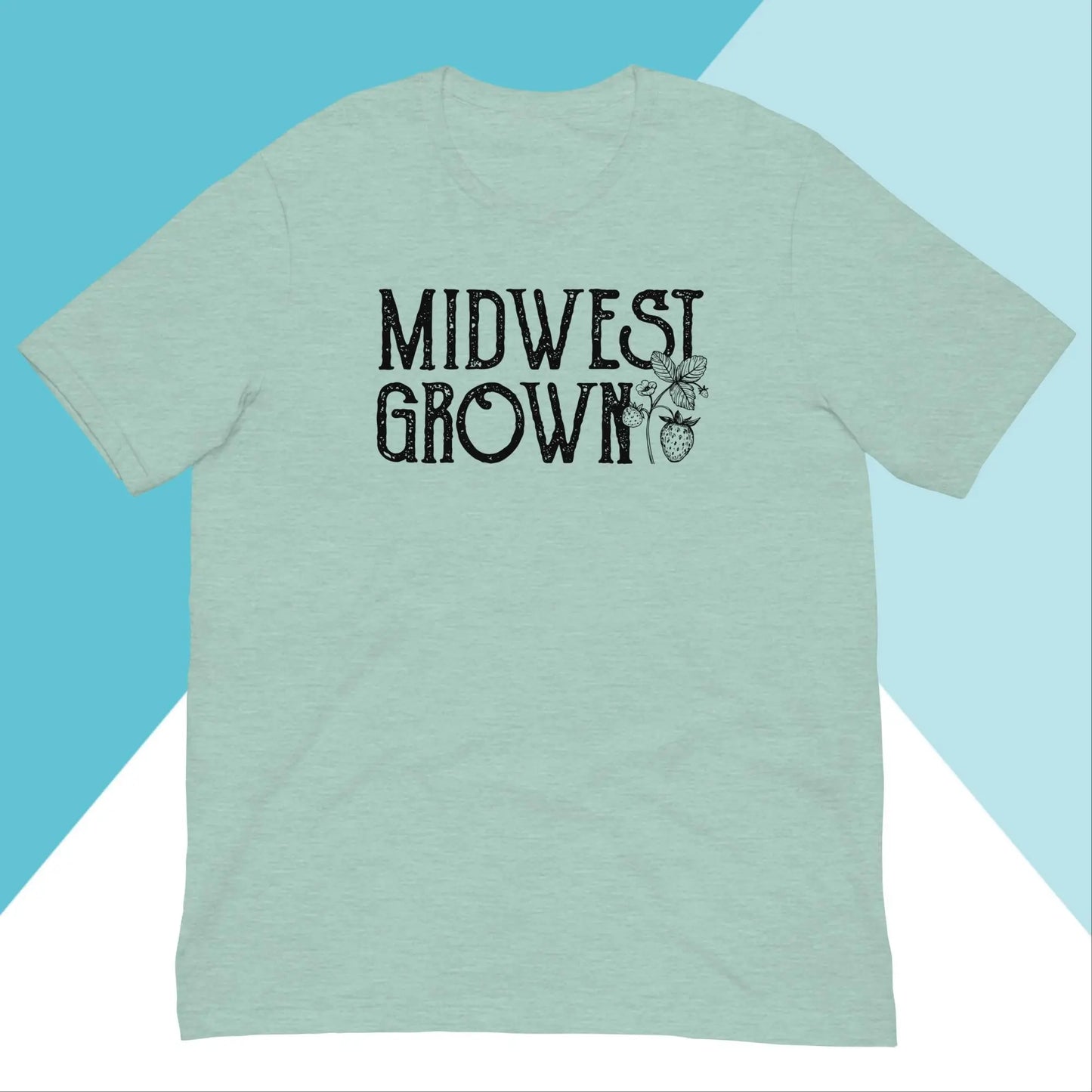 Midwest Grown Strawberry Unisex Shirt North Owl Apparel