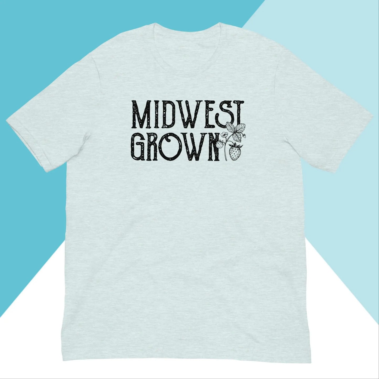 Midwest Grown Strawberry Unisex Shirt North Owl Apparel