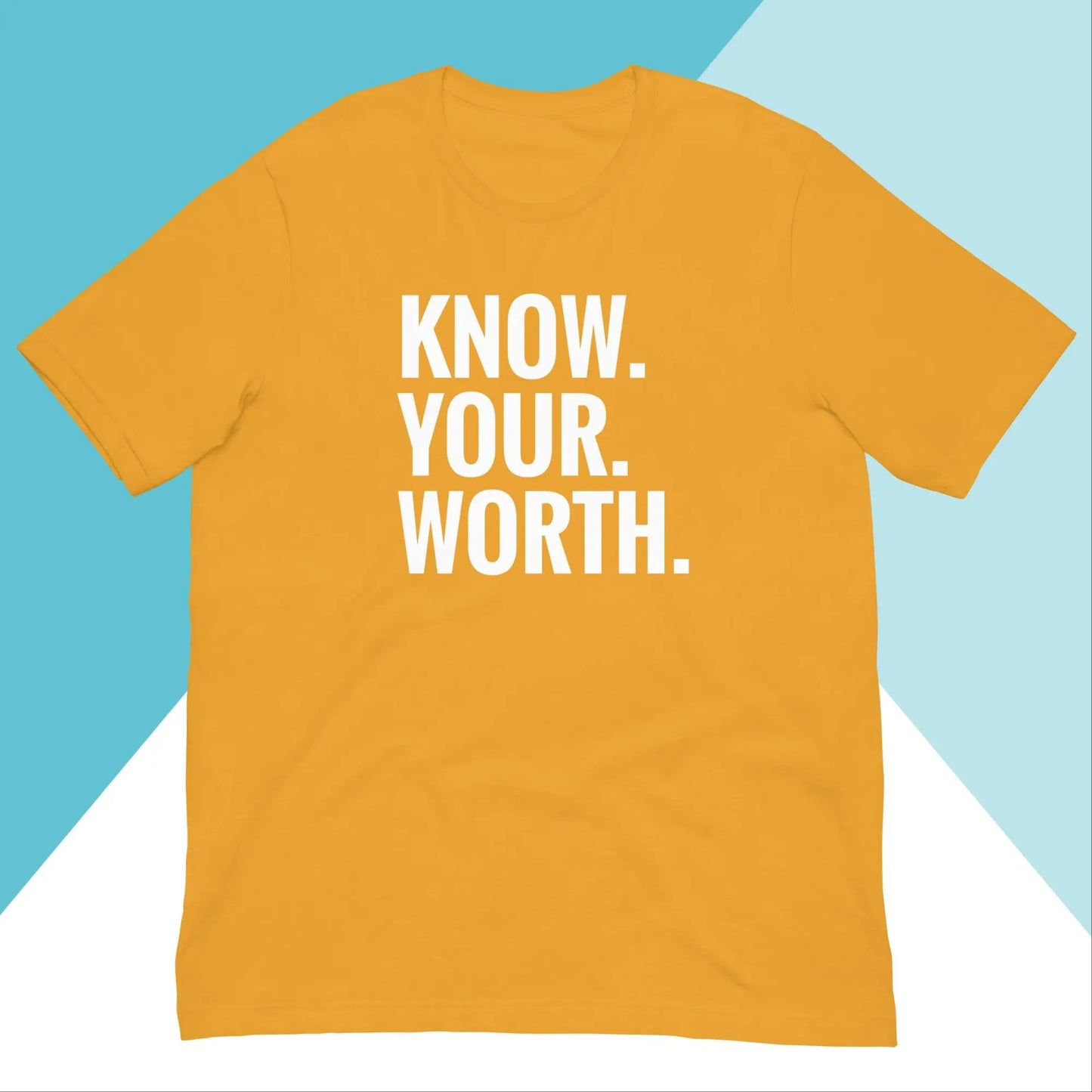 Know Your Worth Unisex Shirt North Owl Apparel